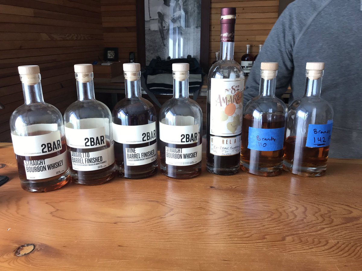 The_DonFonseca's tweet image. Winding up the last day of the “Blender’s Birthday Tour” a visit to a Phenomenal NW local #Distillery #2BAR was in order. KickAss Whisky ... Get cha sum @TraderJoes 🥃🥃🥃🥃🥃🥃❤️