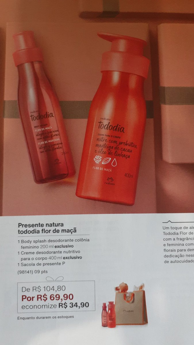 danielafamelli's tweet photo. #natura 
Kits para o dia das mães. https://t.co/AePpdaWmI9