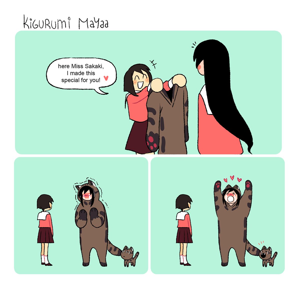 azumangadaioh #azumanga i just want kaorin and miss sakaki to be