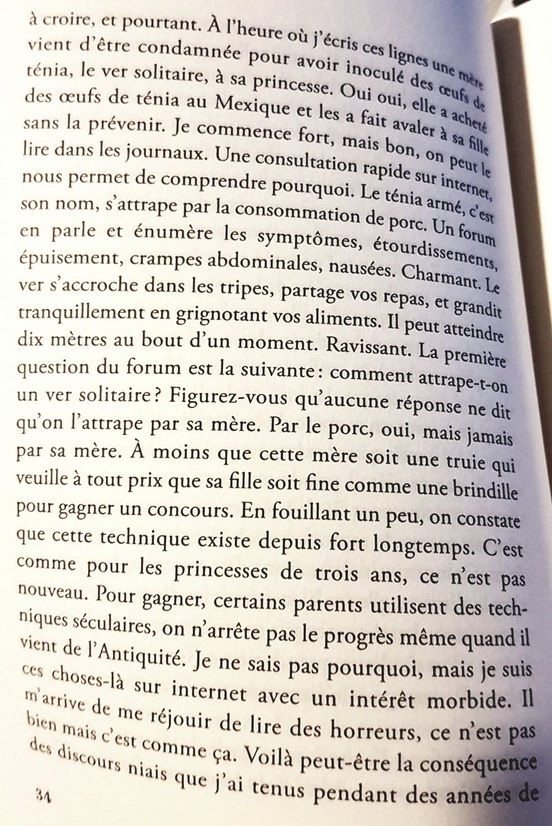 Myllou's tweet photo. Voilà la #page34 de Florida d'Olivier Bourdeaut chez @editionfinitude ! Cette page, comme ce livre que je viens de terminer, est un vrai bonheur ! 😊😅
J'ai adoré ! 😊 #florida #lecture https://t.co/VahT9zPD6n