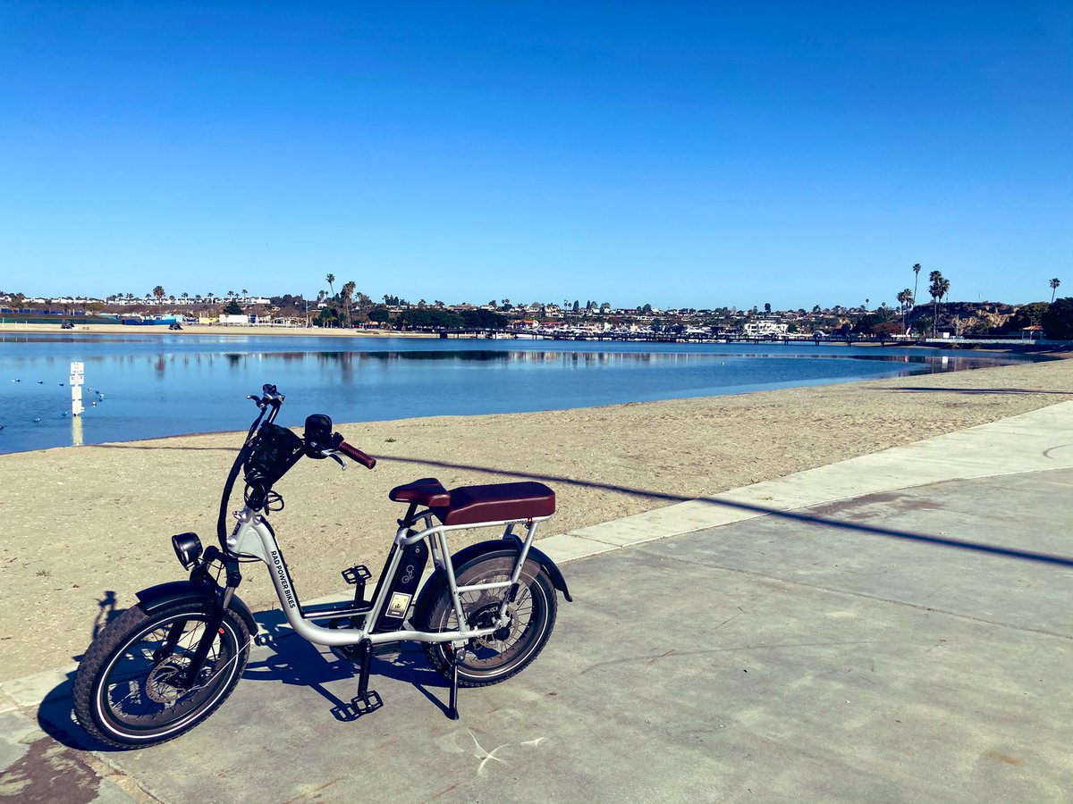 Atrusni's tweet photo. Great #radride today in the morning ! 34 miles ride! #oc @explorethousand @RadPowerBikes - RadRunner Plus has been killing it ! https://t.co/17DWsBmFMD