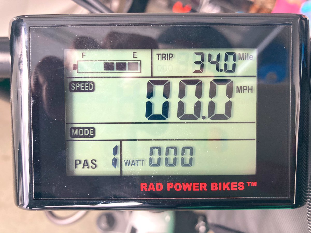 Atrusni's tweet photo. Great #radride today in the morning ! 34 miles ride! #oc @explorethousand @RadPowerBikes - RadRunner Plus has been killing it ! https://t.co/17DWsBmFMD