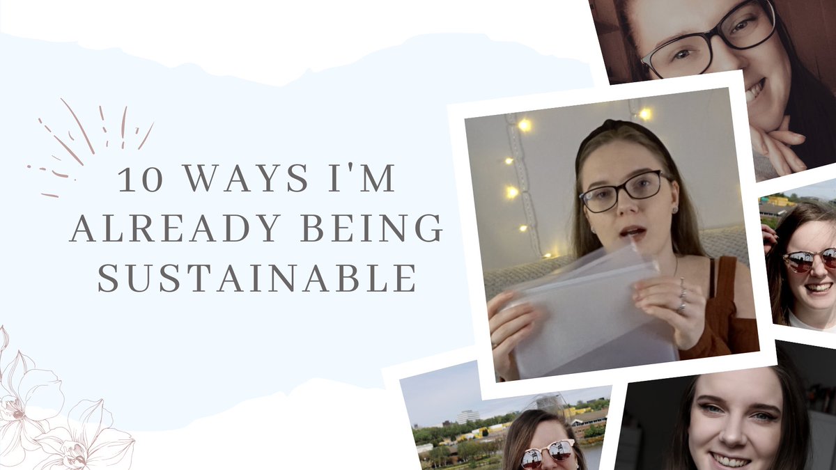 10 WAYS I'M ALREADY BEING SUSTAINABLE | Simply AJ

1 thing I said I wanted to do in 2021 was be more sustainable. Then I looked around my house &amp; realised I'm already doing more than I thought. So, today, I thought I'd share what those things are🌍🌱♻️

youtu.be/9dtegSpwXA8