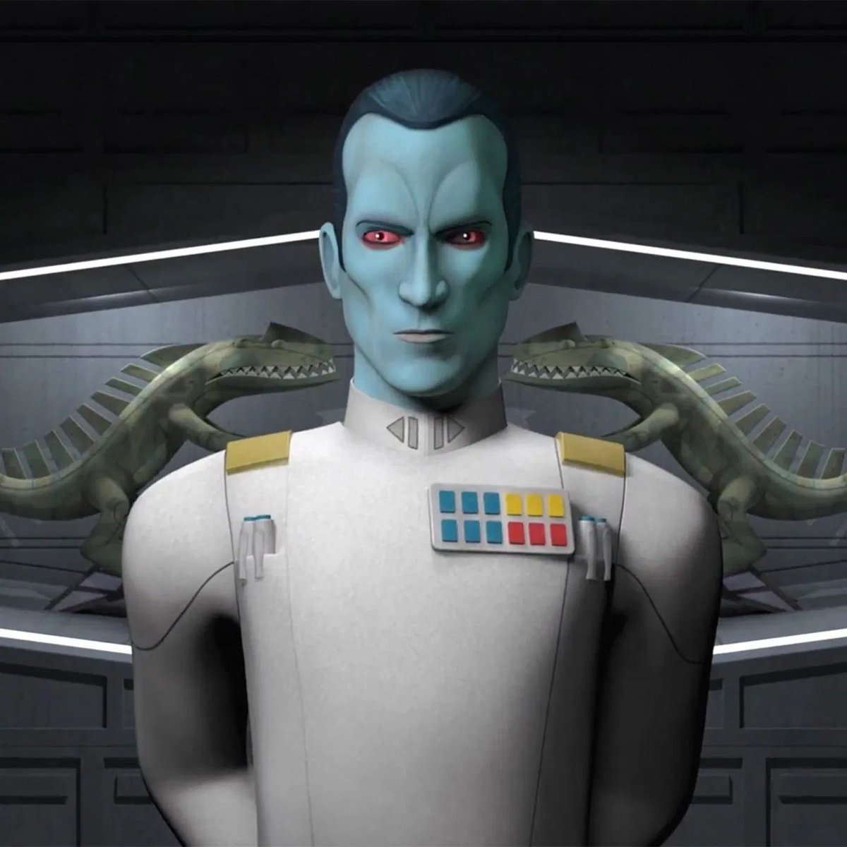 critikle's tweet photo. Finally getting into the Thrawn books.  Gotta learn more about him before he shows up in live action Star Wars. https://t.co/nFENi7uYVN