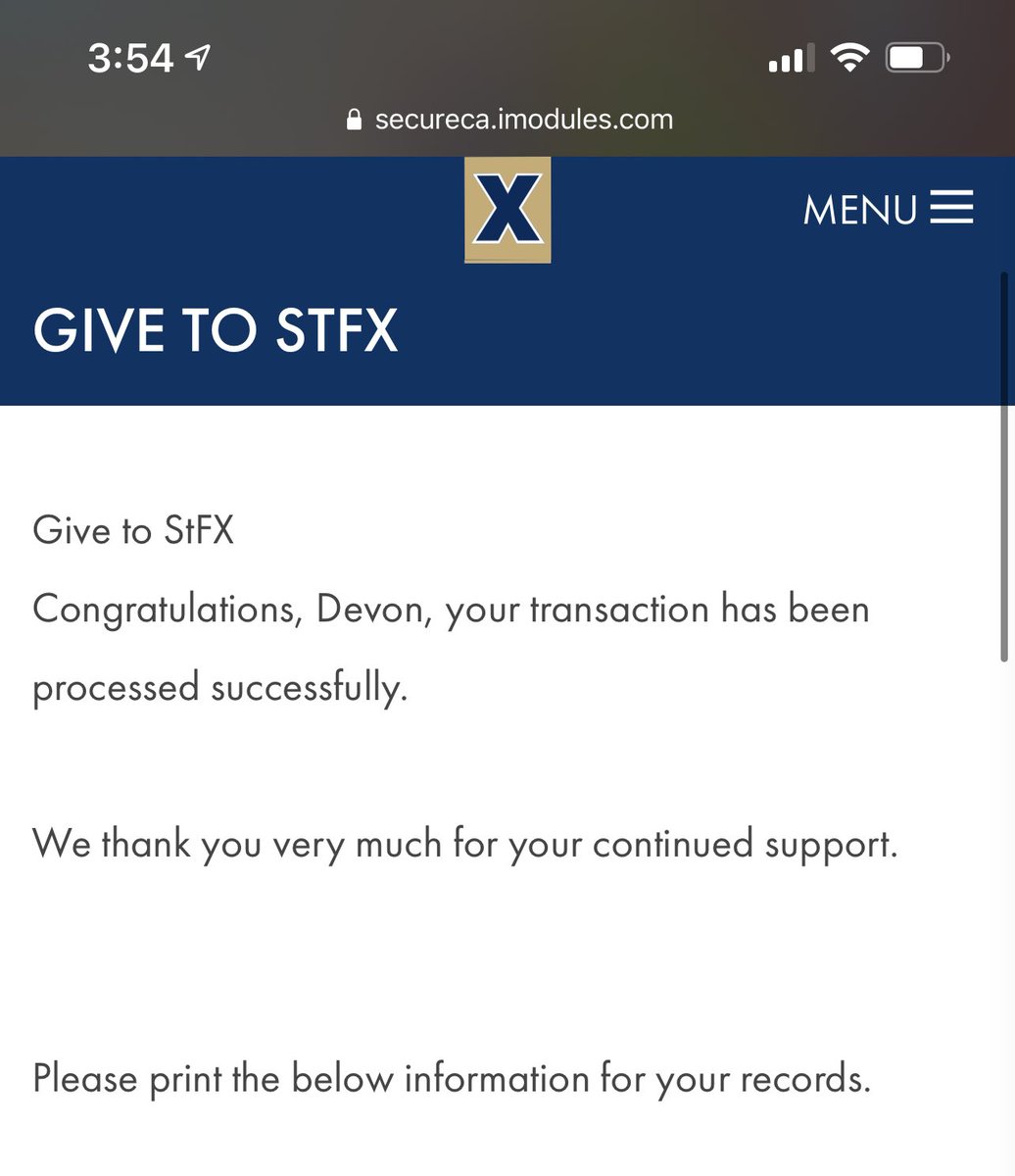 Devon McGrath (@mcgrathdevon) on Twitter photo Happy to contribute to a department that has contributed so much to me! If you can, please make a donation so that fellow Xaverian chemists can have access to useful instrumentation! Thanks for the nomination <a href="/tiffmaclennan/">Tiffany MacLennan</a>, I nominate <a href="/asiavanbuuren/">Asia van Buuren</a> and <a href="/bretondoucet/">breton</a> next! Happy to contribute to a department that has contributed so much to me! If you can, please make a donation so that fellow Xaverian chemists can have access to useful instrumentation! Thanks for the nomination <a href="/tiffmaclennan/">Tiffany MacLennan</a>, I nominate <a href="/asiavanbuuren/">Asia van Buuren</a> and <a href="/bretondoucet/">breton</a> next!