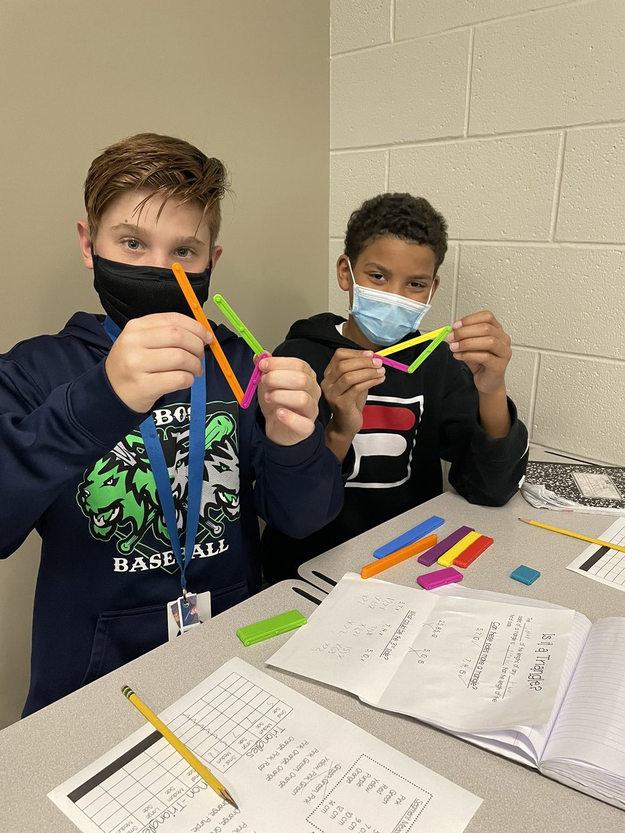 MrsLedaDavis's tweet photo. Is it a Triangle? #ClarkConnects https://t.co/p5DHFhauN4