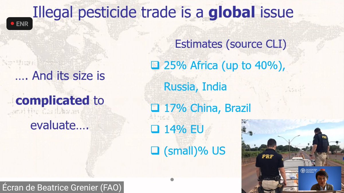 RilaAlbani's tweet photo. 👉Today IOMC webinar on Illegal Trade And Traffic of Industrial Chemicals Pesticides and waste managment of chemicals and waste Beyond 2020. @IOMC @UNITAR https://t.co/TTusO7jONN