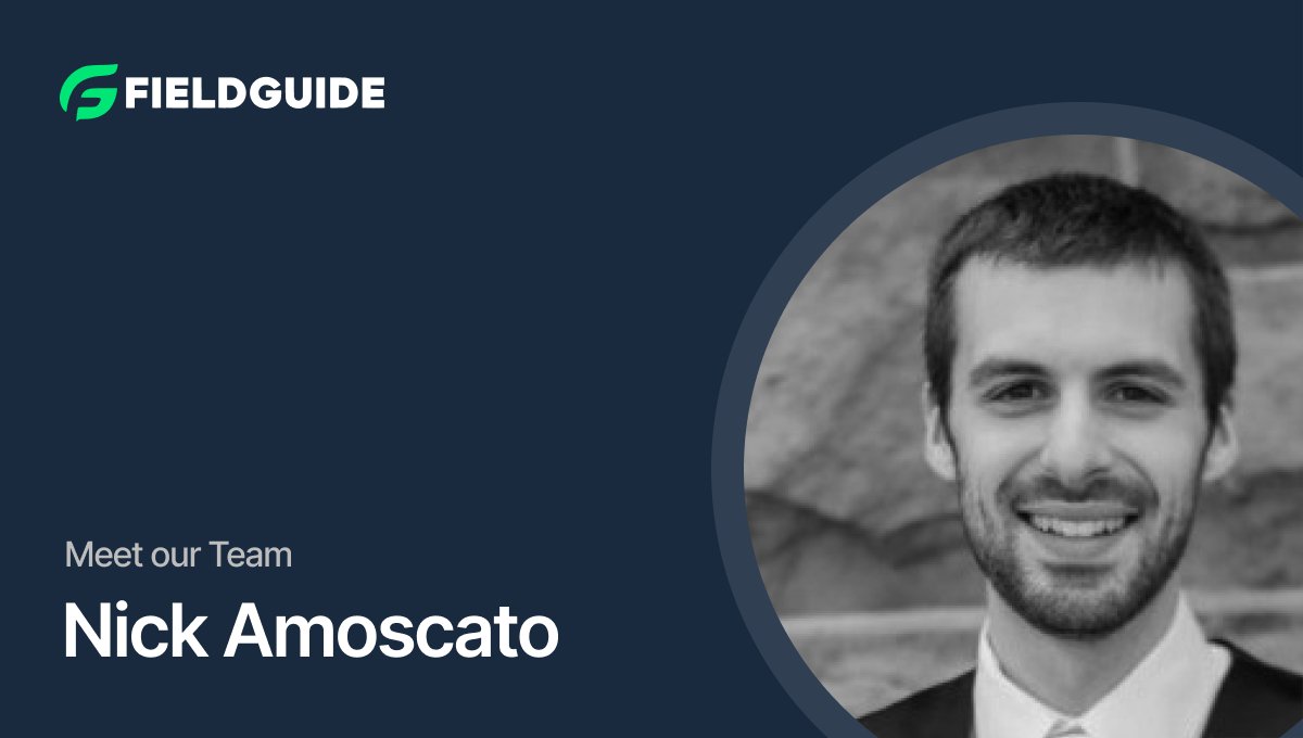 📣 Calling all Software Engineers... we're hiring! Want to meet your new team? Read our interview with Nick Amoscato (<a href="/namoscato/">Nick Amoscato</a>)  Senior Software Engineer at Fieldguide.
fieldguide.io/blog/meet-our-…

#softwareengineers #riskassurance #riskadvisory #auditautomation