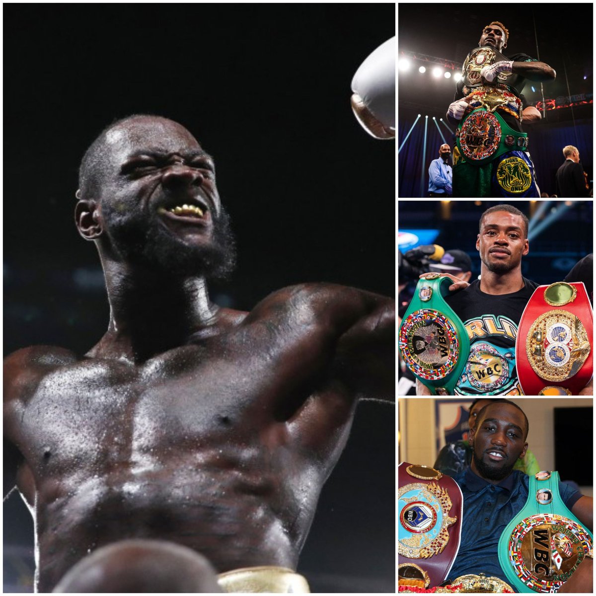 L_ThaGod's tweet photo. My top 4 #Boxing  #p4p . Fuck 5 and 🖕🏿those who feelings are hurt !! 
1 👑 @BronzeBomber  2  @TwinCharlo  3 @ErrolSpenceJr  4 @terencecrawford   👊🏿👊🏿 https://t.co/fGHwiJiRqd