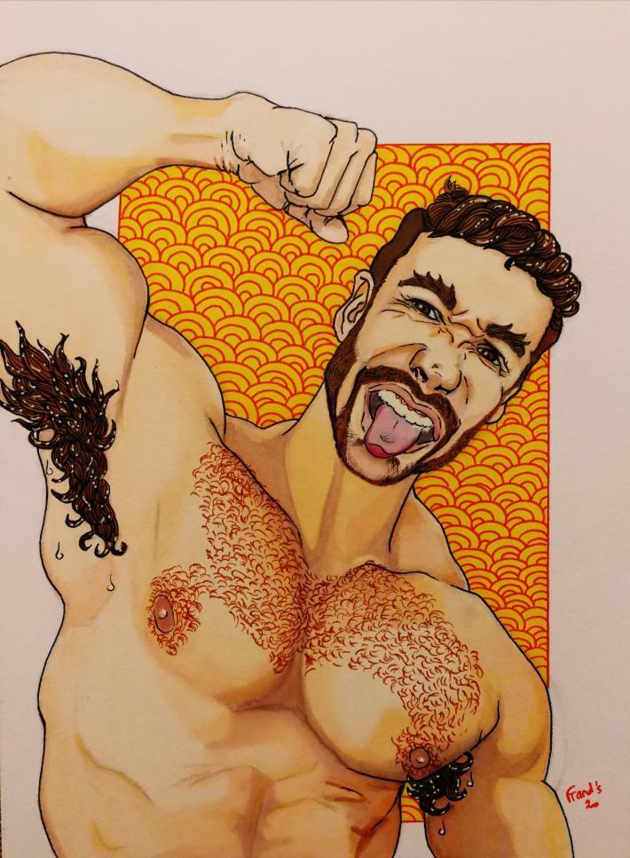 FrandsGabriel's tweet photo. Rt if you would worship the pits of @GabrielCrossXXX #ginger #art #queerart #beardporn #gayart #gabrielcross #beardproud #armpitsweat #gayart #queerart #illustration #pornstar #gaypornstar #maleunderwear #menscents #maleillustration #gayartwork #armpitshow https://t.co/ra6PrxGUrQ