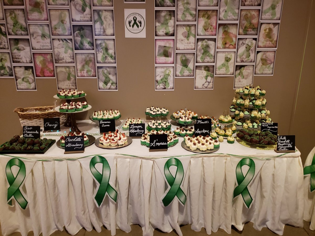 fivethumbsupdes's tweet photo. Dessert table at Shining Light Raising Hope on Saturday. This event raised over $12,000 for families that deal with infant loss. They support two hospitals and their programs that support these families. Check them out on Facebook. https://t.co/rrdYtVYLtZ