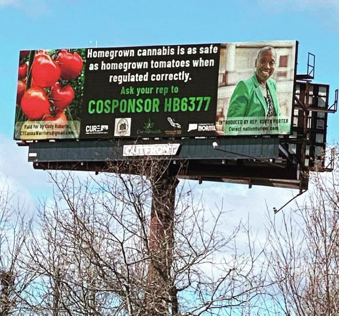 New Haven! RT if you see our billboard by Exit 45 on I-95 #peoplepowered