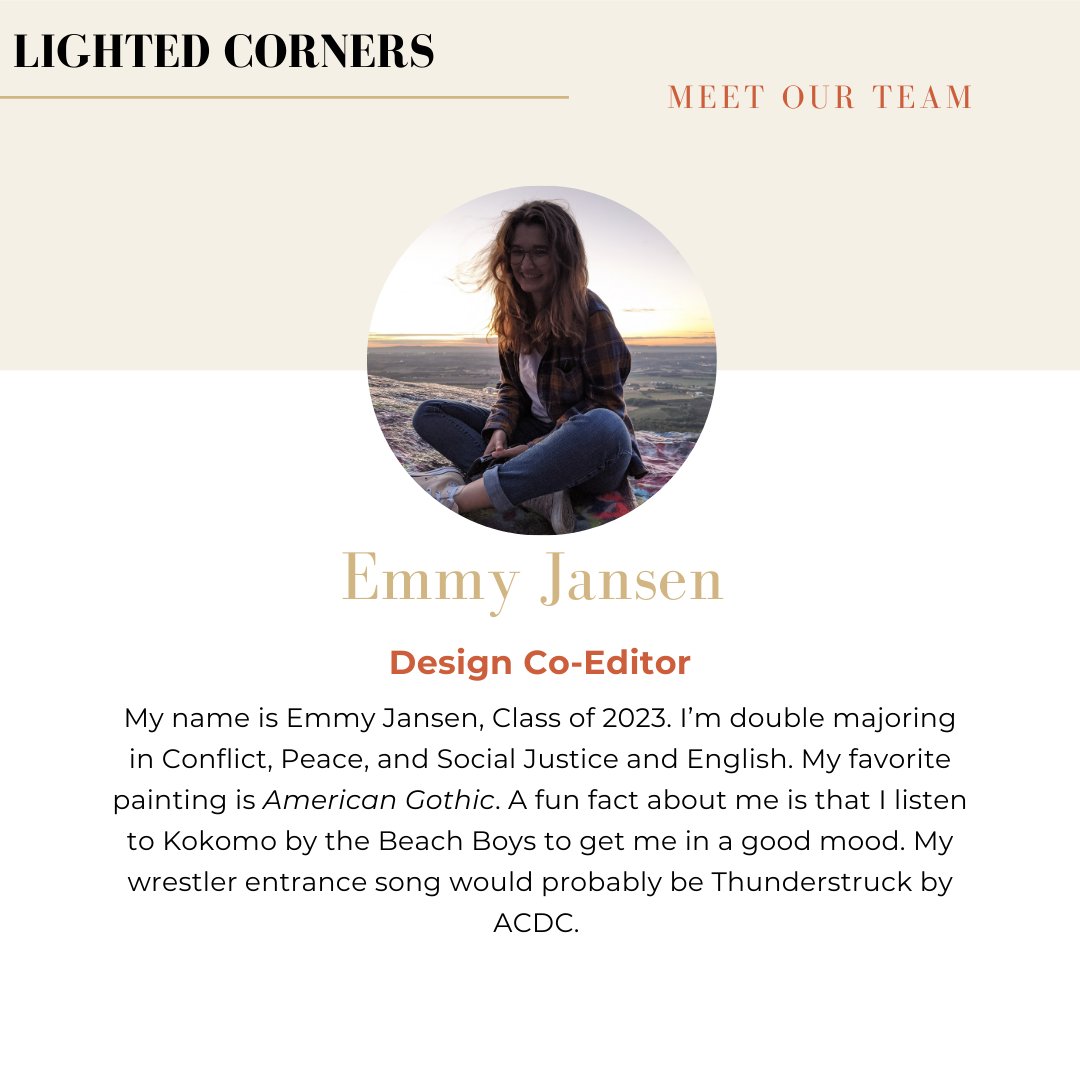 LightedCorners's tweet photo. Want to get to know more about the Lighted Corners Editorial Team? Read here about two of our editors! https://t.co/kTLN5NoY4S