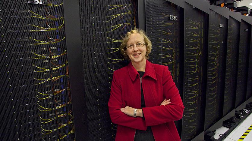 TheOfficialACM's tweet photo. ACM Fellow Kathy Yelick of UC Berkeley &amp; Berkeley Lab received the 2015 ACM-IEEE CS Ken Kennedy Award for advancing the programmability of HPC systems, strategic national leadership, &amp; mentorship.
https://t.co/OEqQSYNHim 
Which women in computing inspire you? #SheIsWhyICode #WHM https://t.co/evJAwXqt75