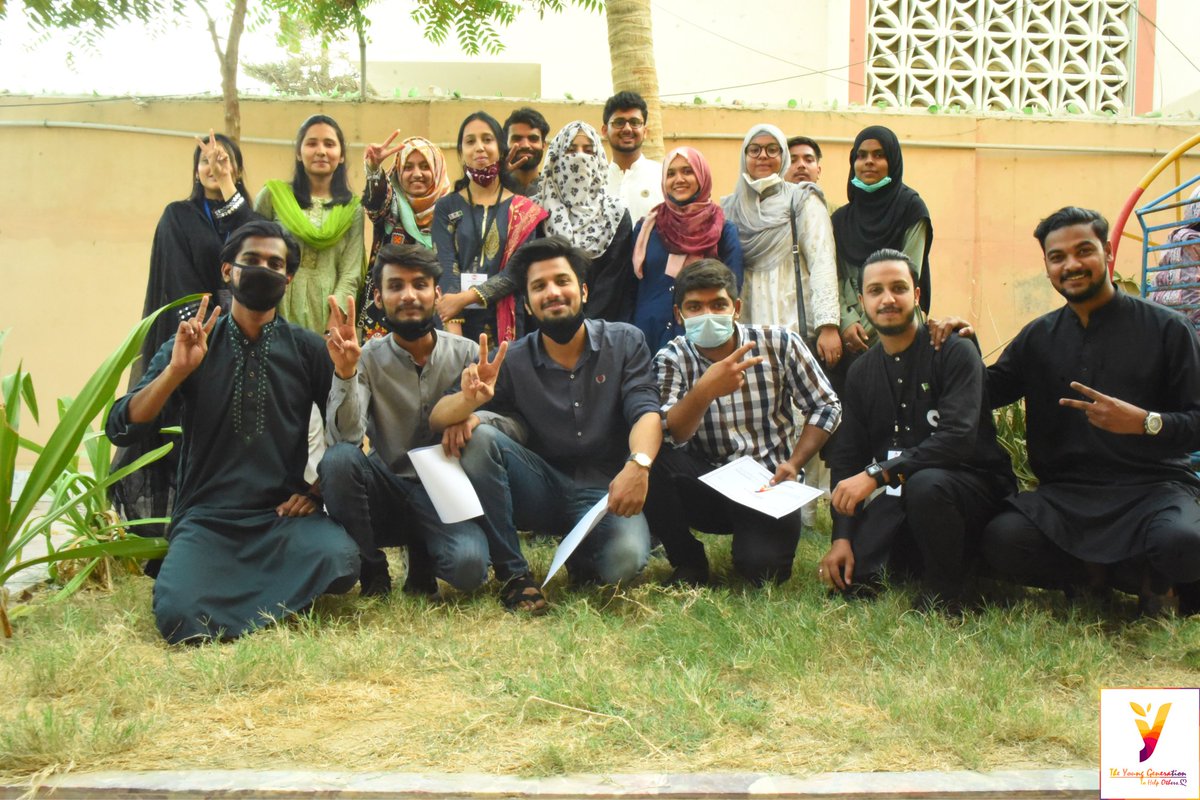 theyounggen2021's tweet photo. From Our last Activity of 23 March
Team The Young Generation 🙂
#teamworkmakesthedreamwork #team #theyounggeneration #TYG
#Karachi #Pakistan https://t.co/y50zgcm0aY