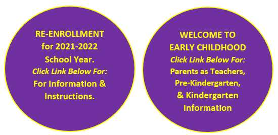 It is time to re-enroll current students and enroll kindergarten students for the 21-22 School Year. Please visit the home page on our website to see the following graphics.  Below each graphic will be the link for information and instructions.  USD262.net