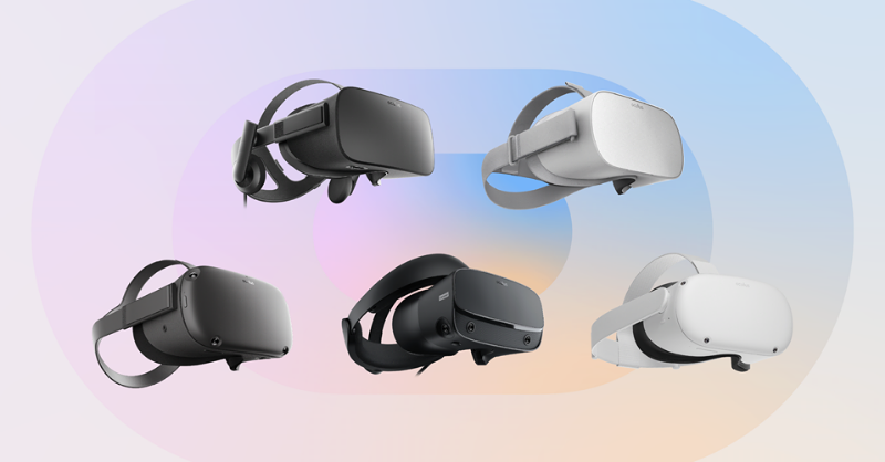 MetaQuestVR's tweet photo. 5 year and 5 headsets later, we're overwhelmed by the continued support of our community. Check out our blog where we're celebrating the anniversary of Oculus Rift.