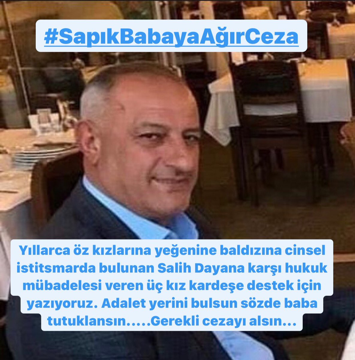 #SapıkBabayaAğırCeza 

Bu baba değil iskele babası bile olamaz...

Hayvanlar bile bundan daha iyi baba oluyor

Yüzüde kızarmıyor yazıklar olsun en ağır cezayı hak ediyor...
