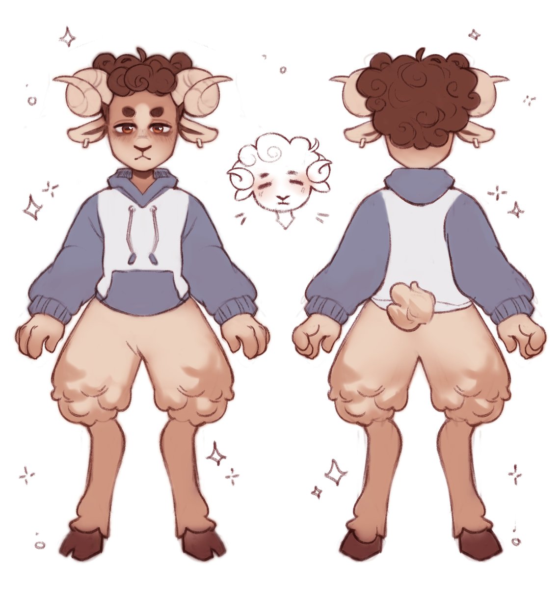 sheep fursona i guess 