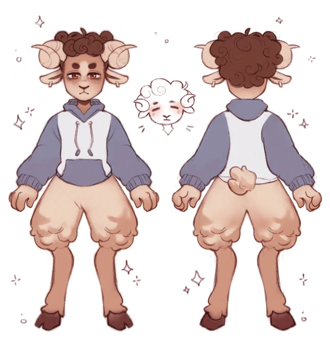 sheep fursona i guess 