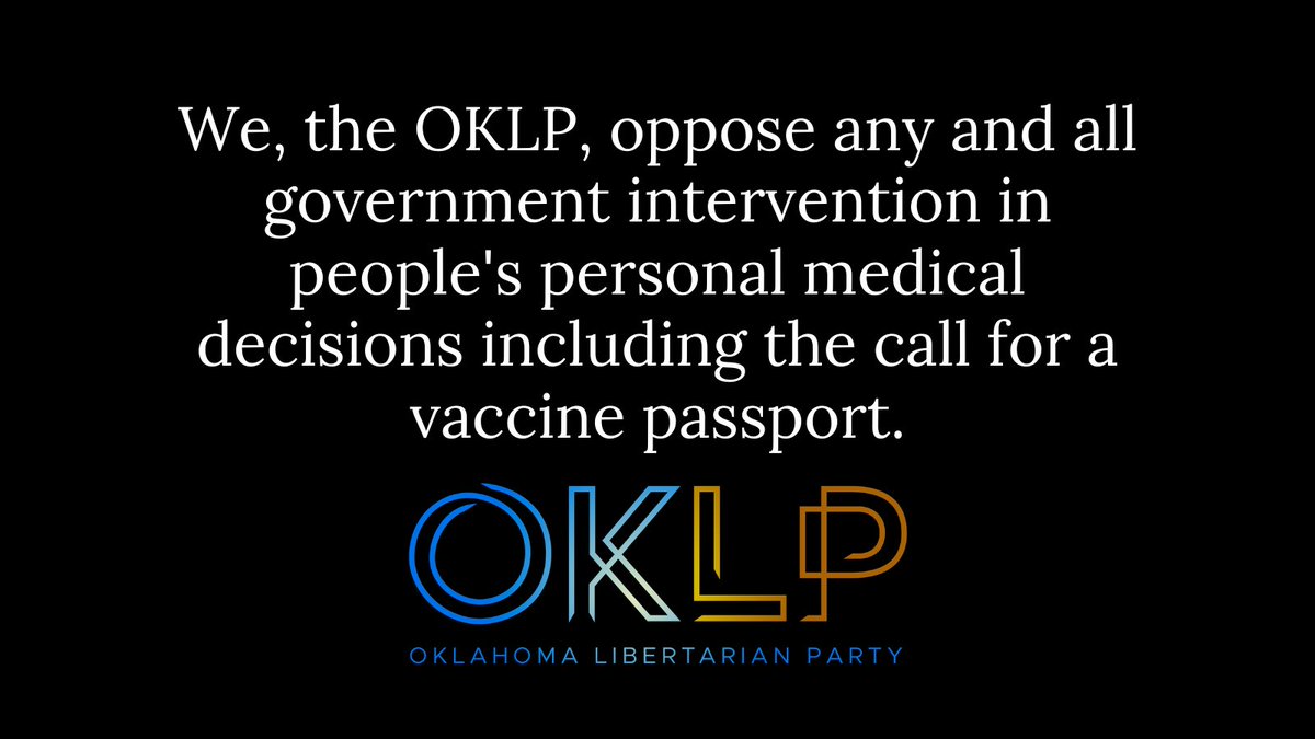 Oklahoma Libertarian Party (@oklahomalp) on Twitter photo 