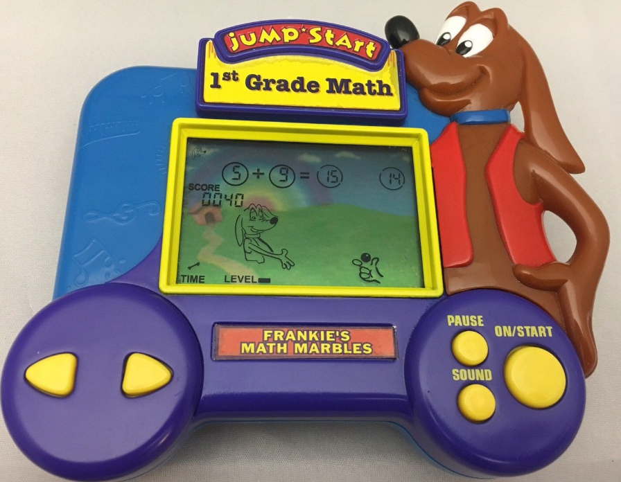 JS_Legacy's tweet photo. {8 Bits, 4 Bits, 2 Bits, 1 Bit, Half Bit, Quarter Bit...}
Here's some more obscure JS releases: In 1999, the company Toymax manufactured a few handheld games! They functioned similar to many Tiger and Game & Watch games.
#JumpStart #JumpStartGames #JumpStartFacts https://t.co/Uito1nBVQ6