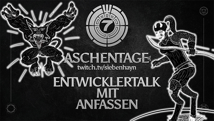 siebenhayn's tweet photo. Nachdem letzten Montag unser wöchentlicher Stream ausgefallen ist, sind wir heute umso motivierter! EntwicklerTalk zu Aschentage! Mit meiner Unwürdigkeit und @chimns_n_curts

 JETZT LIVE auf https://t.co/XsMP17yQNv #germantwitchsup #gamedev #twitchaffiliate #DnD https://t.co/8LDCM6iuVl