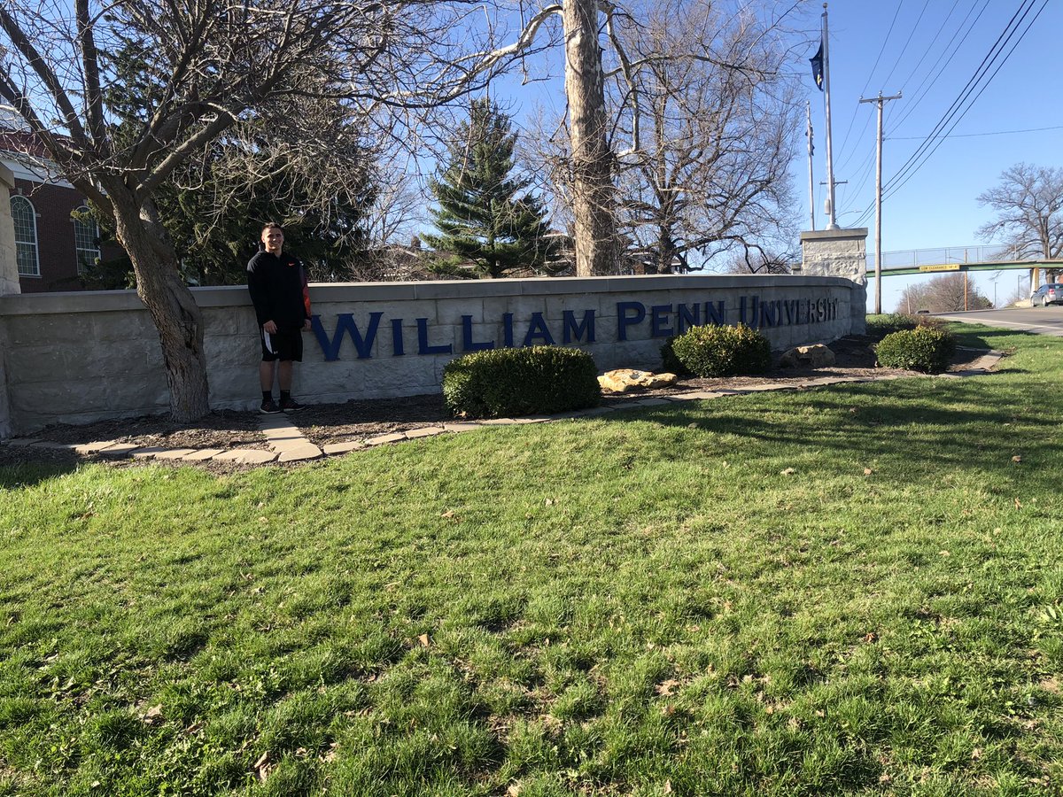 Thank you to William Penn University for a great visit! @WPShotgunSports <a href="/WPUAthletics/">WPU Athletics</a>