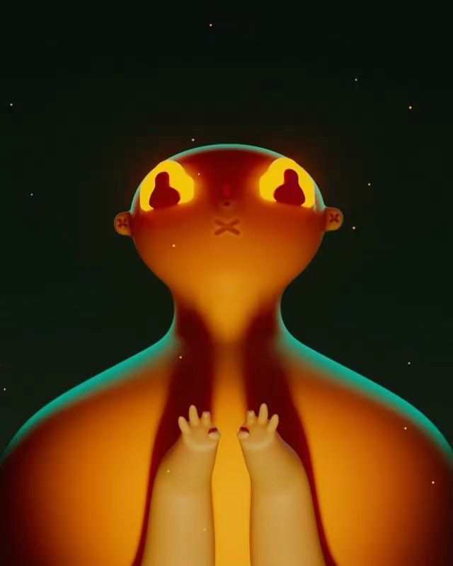 Gazelighting by <a href="/untitledarmy/">UntitledArmy</a> sold on <a href="/SuperRare/">SuperRare</a> 
#NFTs #nftcollectors #nftart