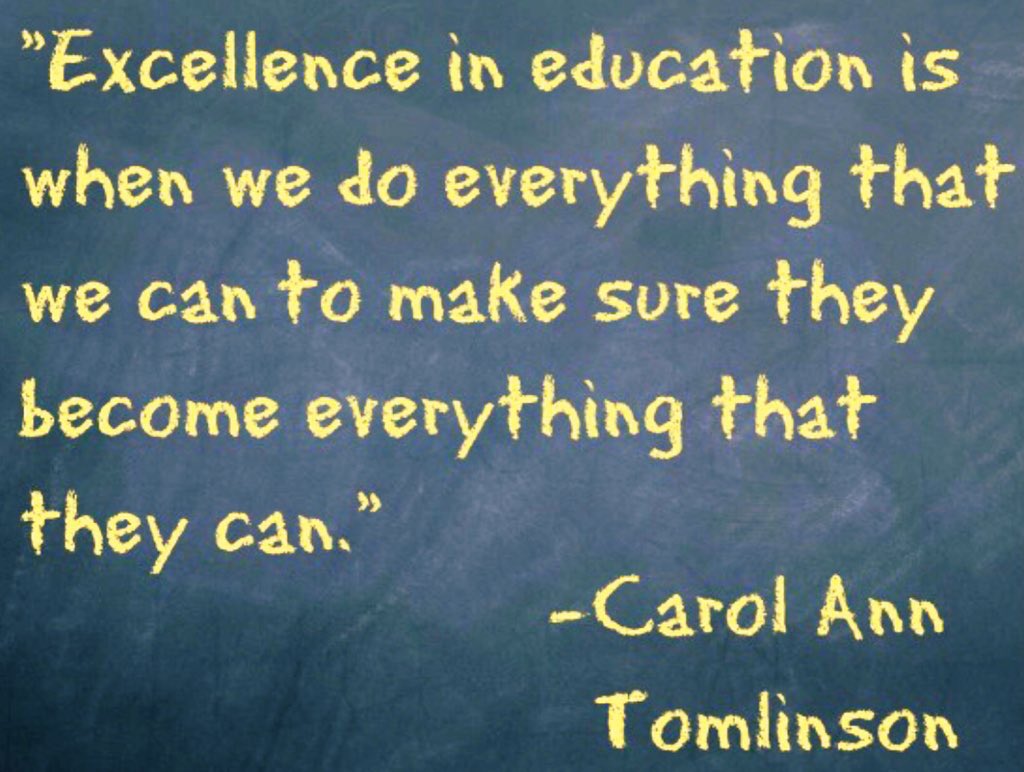 Differentiation is a teacher’s response to learners need’s, readiness,interests and learning profile.Differentiation can be implemented through a range of strategies and tools,guided by a high-quality curriculum,various forms of assessment &amp; a safe learning environment#acuedu_p