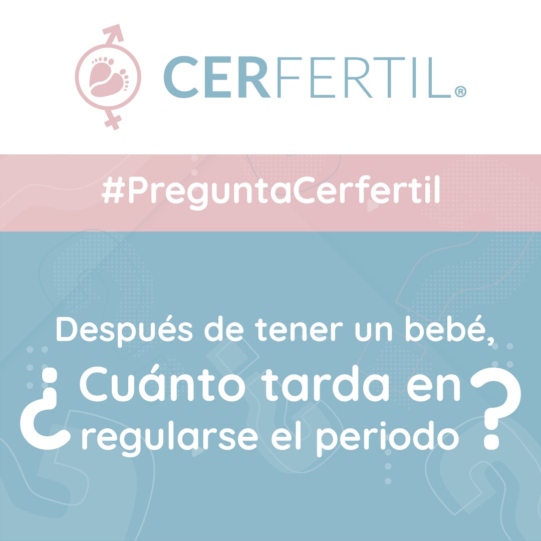 ⁉️ Después de tener un #bebé, ¿Cuánto tarda en regularse el #periodo?
✅¿Quieres saber la respuesta?
📲Te invito a mi #Instagram <a href="/DrJorgeMichel/">Jorge Michel</a> donde respondemos esta y más #preguntas en nuestra sección #PreguntaCerfertil