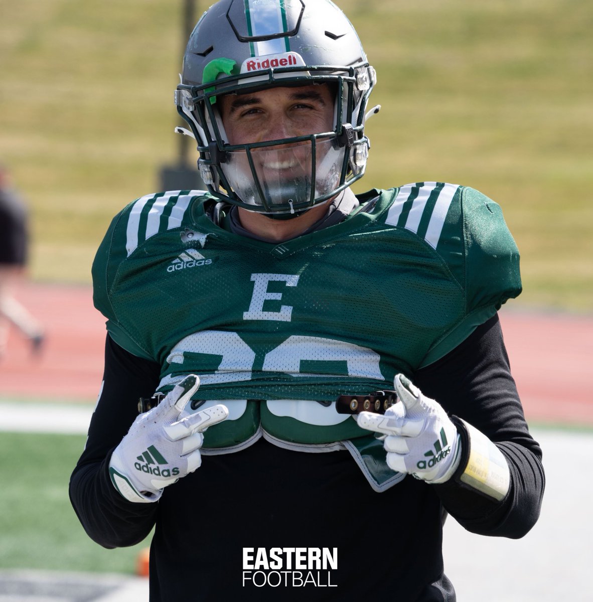 GregKelley22's tweet photo. Blessed and nobody can take that away from me. #BeDifferent #springball @EMUFB https://t.co/rj1gKmF3Ll