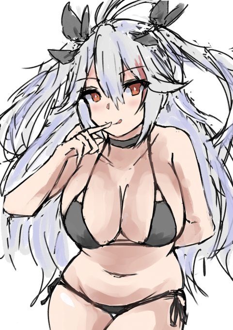 プリンツオイゲンwip
(なんかぽくなかったのでラフ描きなおしました💦) 