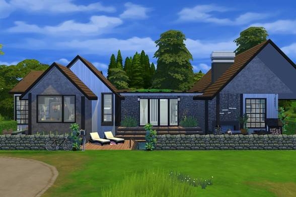 chidonegame's tweet photo. I just shared the Rustic Residence Lot on #TheSims4 Gallery! https://t.co/gi6Ejhc3KZ