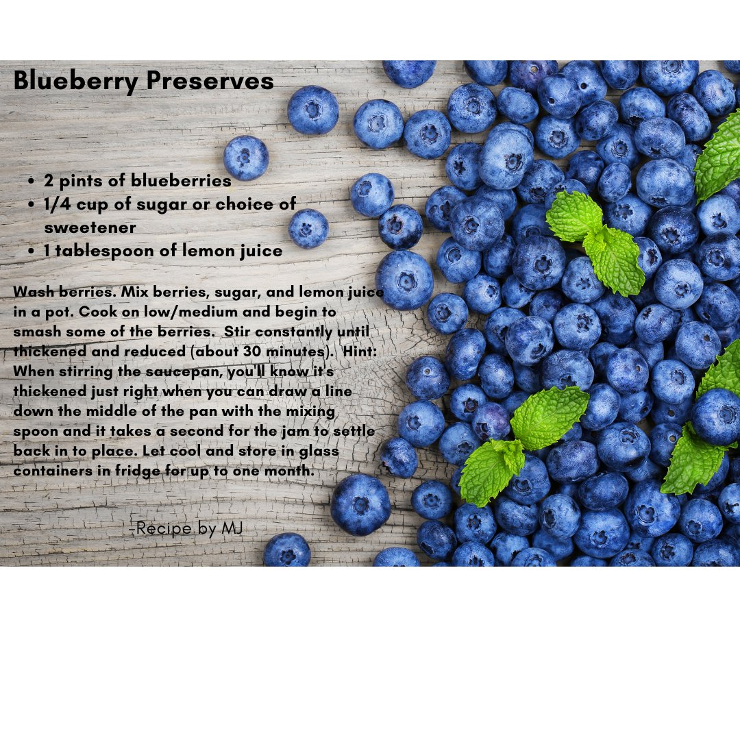 CCNN1's tweet photo. Have extra blueberries? Make preserves! The St. Vincent's Food Pantry has great fresh produce and currently has delicious blueberries.  If you're in need of food, visit us M-F from 9-12 &amp; 1-4. 500 E. Fourth Street. #MakingItMonday #MaximizeNutrition #MaximizeFood https://t.co/HsqywZzv7e