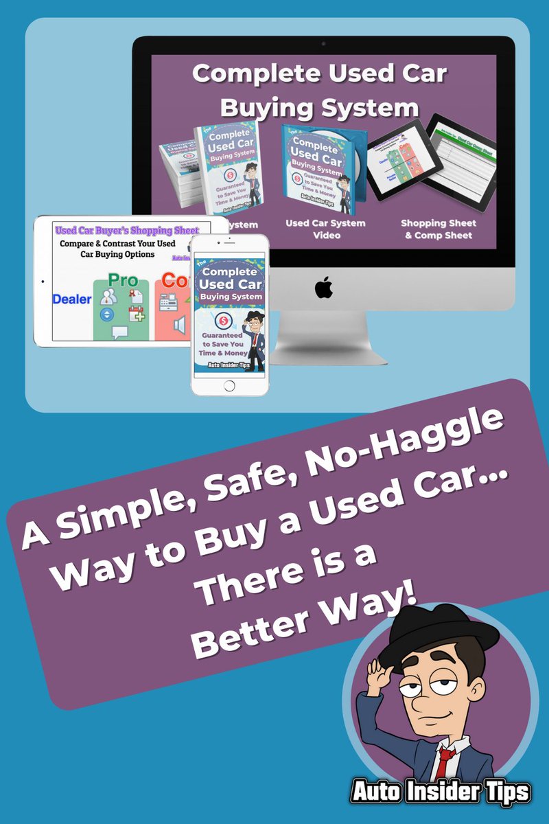 Want a simple way to buy a used car, you've come to the right place!

autoinsidertips.com/used-car-compl…

#usedcarbuying #usedcarshopping   #modernusedcarbuying #used #buyingausedcar #onlineusedcarbuying #usedcarbuyingmadesimple   #thefutureofcarbuying