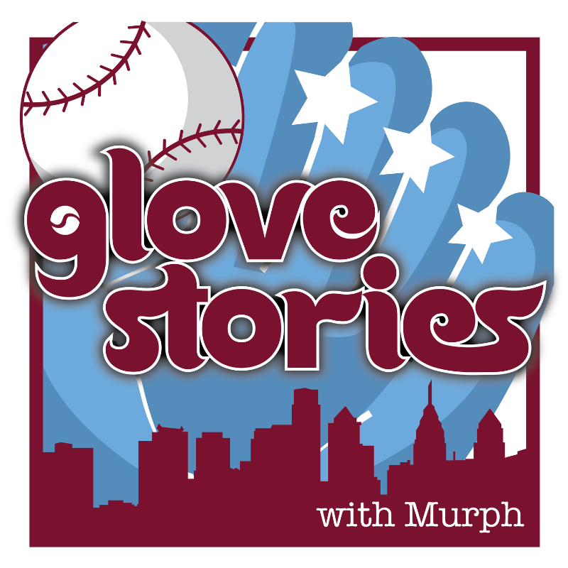 glovestoriespod's tweet photo. Gregg Murphy's behind the microphone again with the all-new Glove Stories Podcast, premiering April 1.  We'll update you when the episode drops right here --> https://t.co/lr0ZfQeMTS #phillies #bringbackmurph https://t.co/U4NqNeYdXf