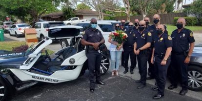 JackFreire4's tweet photo. It was an honor to assist Lieutenant Mike Rojas and bring his wife flowers on their 13-year anniversary. Lt. Rojas is currently deployed overseas with the @USNavyReserve. We are proud that he serves our country, but also proud of his wife’s service to his family in his absence. https://t.co/3dD5yWmV7j