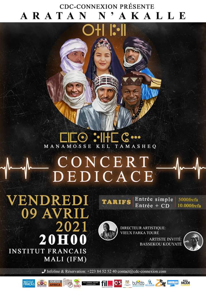 DiroBenoitTOE's tweet photo. MALI • BAMAKO | ÉVENT

Concert • Dédicace de  «Manamosse Kaltamashek Aratan n'akalle 

«Manamosse Kaltamashek» est une compilation de messages et de réponses fondamentales de la culture tamashek. En effet, ces jeunes touaregs affirment vouloir changer...https://t.co/43jyECJGGN https://t.co/sIe9wJk6F6