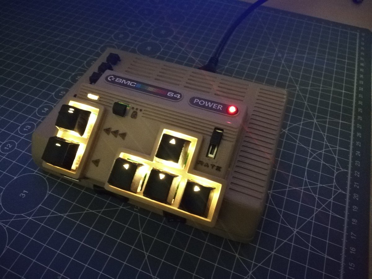 cem_tezcan's tweet photo. Last weekend I painted my #DTV kind of #BMC64 emulator assembly.
More details by here: https://t.co/yAItrsHMK2
(painting notes will be added)
#commodore64 #emulator #raspberrypi #3dprinter #casedesign #retroelectronics #8bit #acyrlicpainting https://t.co/RT6SZy6JAE