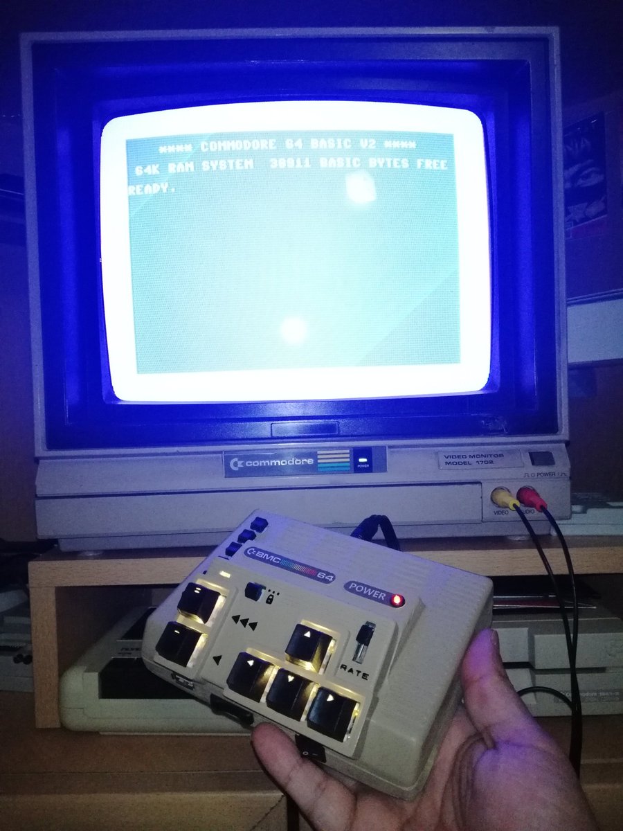cem_tezcan's tweet photo. Last weekend I painted my #DTV kind of #BMC64 emulator assembly.
More details by here: https://t.co/yAItrsHMK2
(painting notes will be added)
#commodore64 #emulator #raspberrypi #3dprinter #casedesign #retroelectronics #8bit #acyrlicpainting https://t.co/RT6SZy6JAE