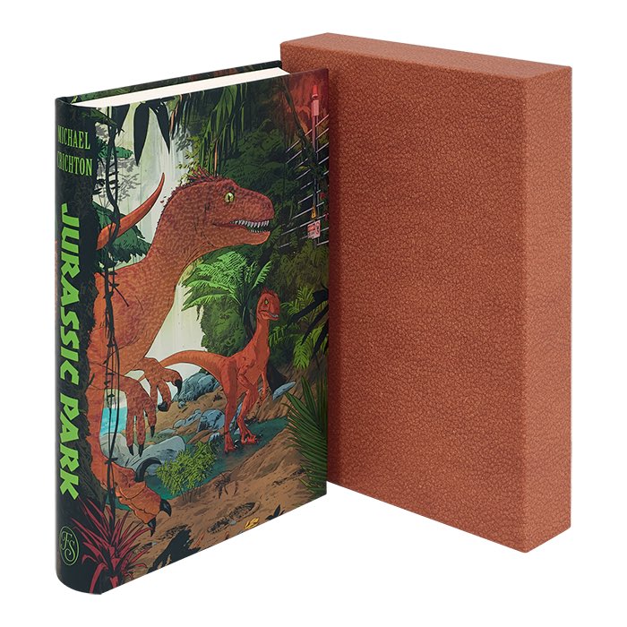 sttepodcast's tweet photo. Thank you to the amazing @foliosociety we have this gorgeous Jurassic Park book to giveaway. Simply follow @foliosociety and RT to enter the #competition 🦕 

Available to buy here https://t.co/r6yaICkHZt

#Win #JurassicPark #Book #FolioSociety https://t.co/Iu2YRuiiAd