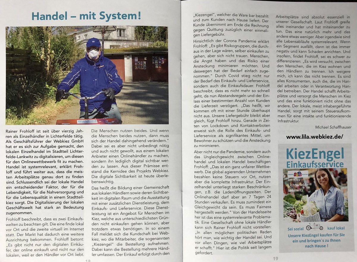 Systemrelevanter Einzelhandel !