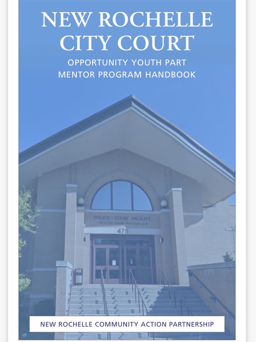 I’m excited that we now have an official mentoring component for our court’s Opportunity Youth Part to work with our Emerging Adult population. Criminal Justice reform can achieve amazing results when you harness the power of your community.