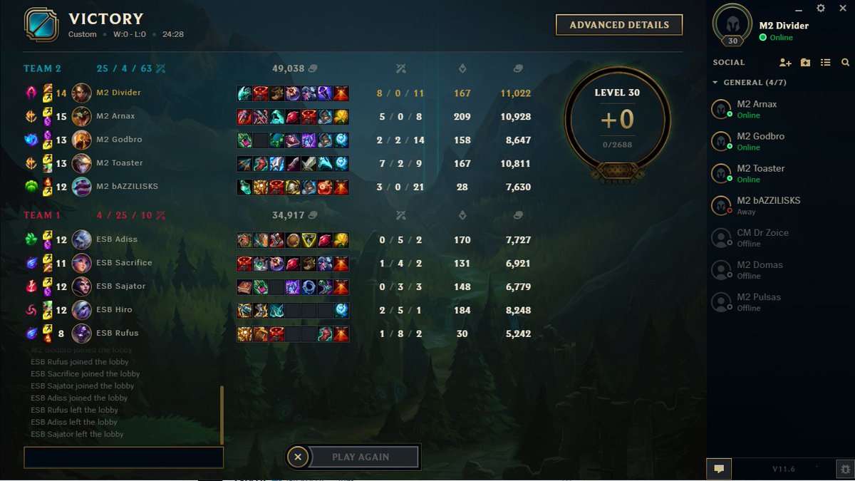 2-1, clean game from us and happy with my performance this time 😌 ggwp <a href="/esubacz/">eSuba</a> 

Hope we can keep up with the good performance, cya tomorrow 👌

#BringTheMadness #EUMASTERS