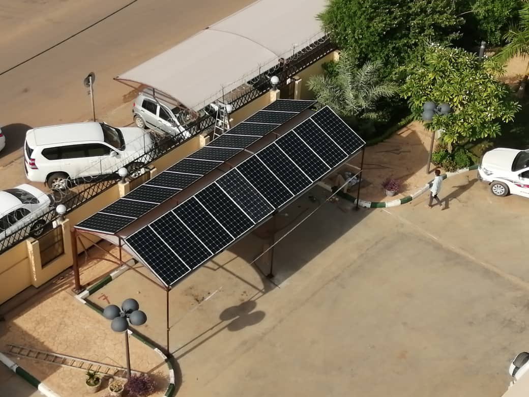 We recently completed a 111 kWp solar PV system at the Arab Bank for Economic Development in Africa <a href="/badeabank/">BADEA Arab Bank for Economic Development in Africa</a>. It is the largest grid-tie system in the city of Khartoum saving over 1,000 tonnes of CO2.