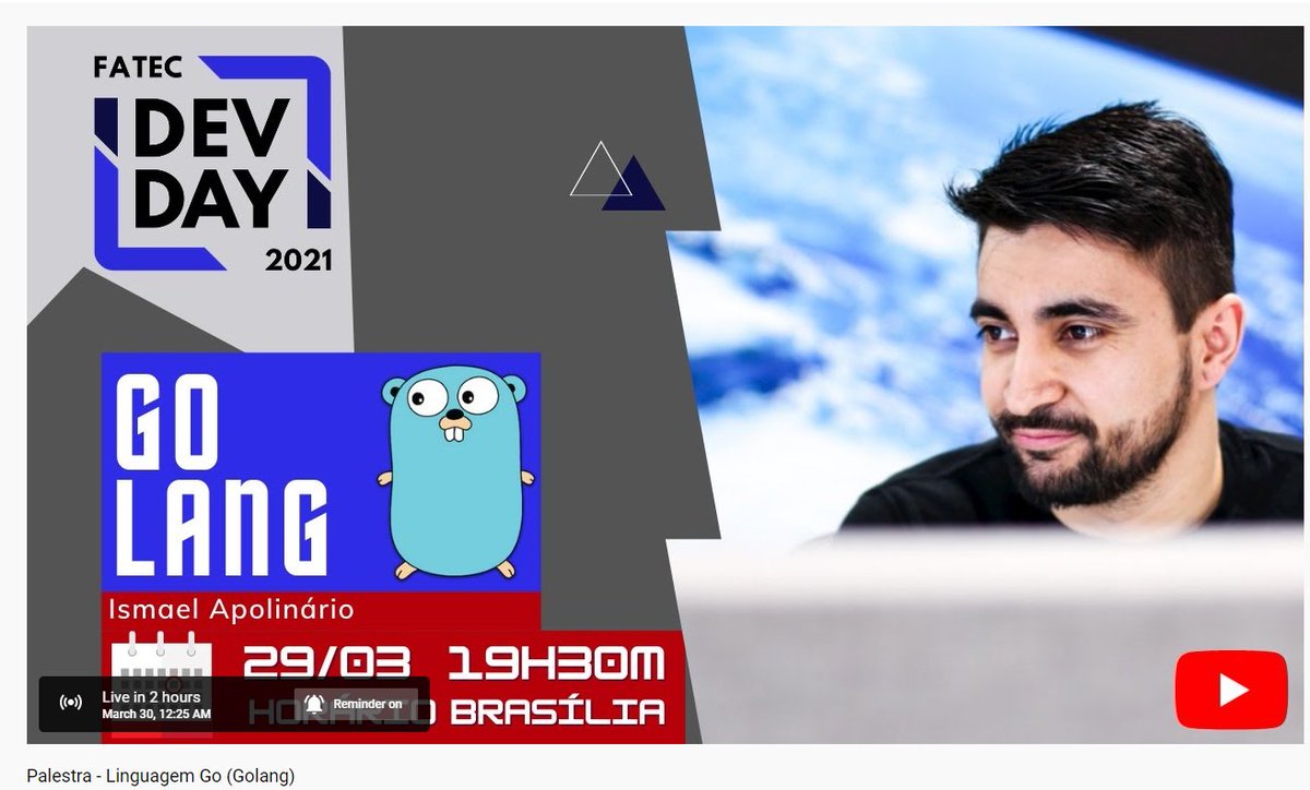 iapolinario's tweet photo. Eh daqui a pouco! Com participacao especial do @badtux_
Link pra live: https://t.co/jPgkCd9jB2 https://t.co/D4KyuKgP1u