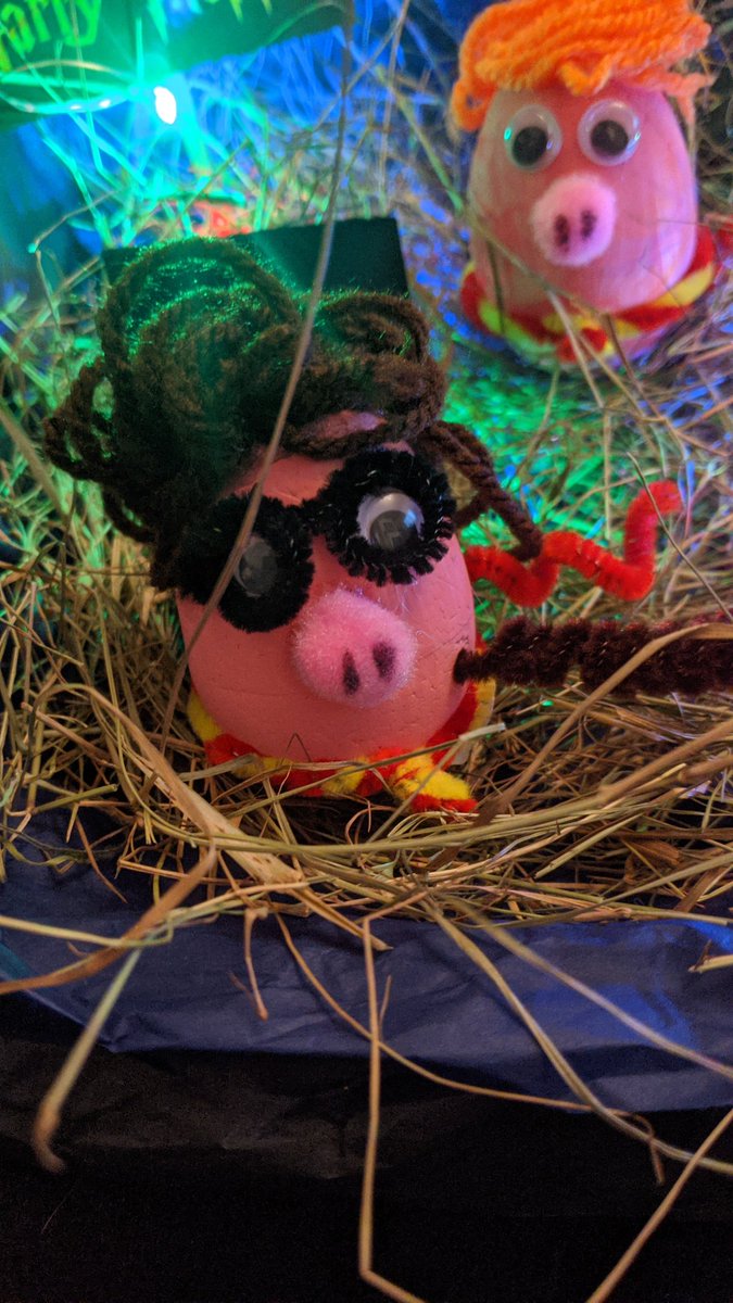 szczpk's tweet photo. Riley's Easter egg design he did pretty well to say the glue gun blew up and died half way through making it π€¦ββοΈ @HartleyBrookPri @HBMissWood #HBeaster https://t.co/bTKehwc9aT