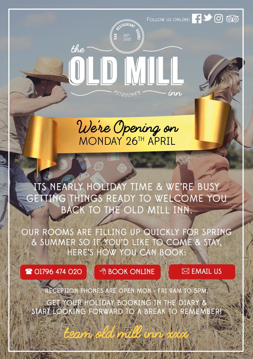 The Old Mill Inn (@theoldmillinn) on Twitter photo 