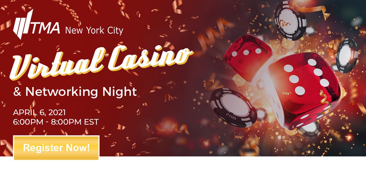 Try your luck at Poker, Blackjack, Roulette, and Craps at #TMANY Virtual Casino Night on April 6. Beginners, pros, and spectators are welcome. Plus, you might win a prize! 

Register now: ow.ly/6ykj50E6FXR

#networking #casinonight #turnaroundmanagement